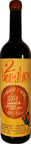 2 Borratxos 2014 Garnacha