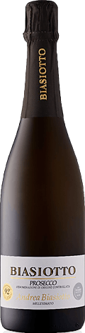Andrea Biasiotto Prosecco Millessimato Extra Dry Glera