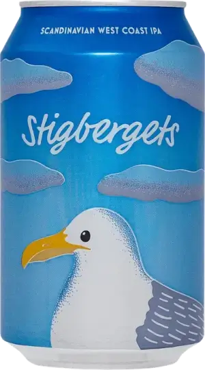 Stigbergets Scandinavian West Coast IPA 33cl (Inkl. Pant)