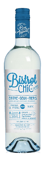 Bistrot Chic Sauvignon Blanc Sémillon 2018 Sauvignon Blanc 95% Sauvignon Blanc, 5% Sémillon Bordeaux