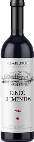 Bodegas Cepa Alta Cinco Elementos 2016 Tempranillo