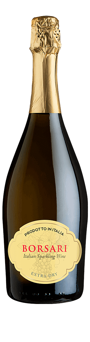 Borsari Spumante Extra Dry NV Annan Blandade inhemska druvsorter Vino d'Italia