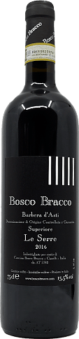 Bosco Bracco Le Serre Barbera d'Asti Superiore 2016 Barbera