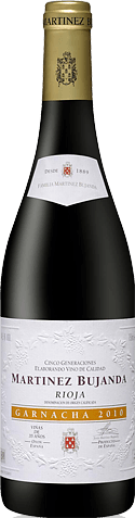 Bujanda Old Vine Garnacha Rioja 2010 Blend