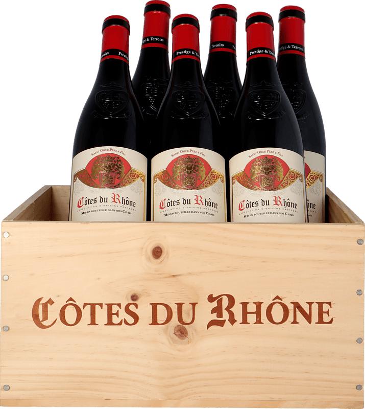 Vinlåda Saint Omer Côtes du Rhône 2020 Köp online! Vinoteket