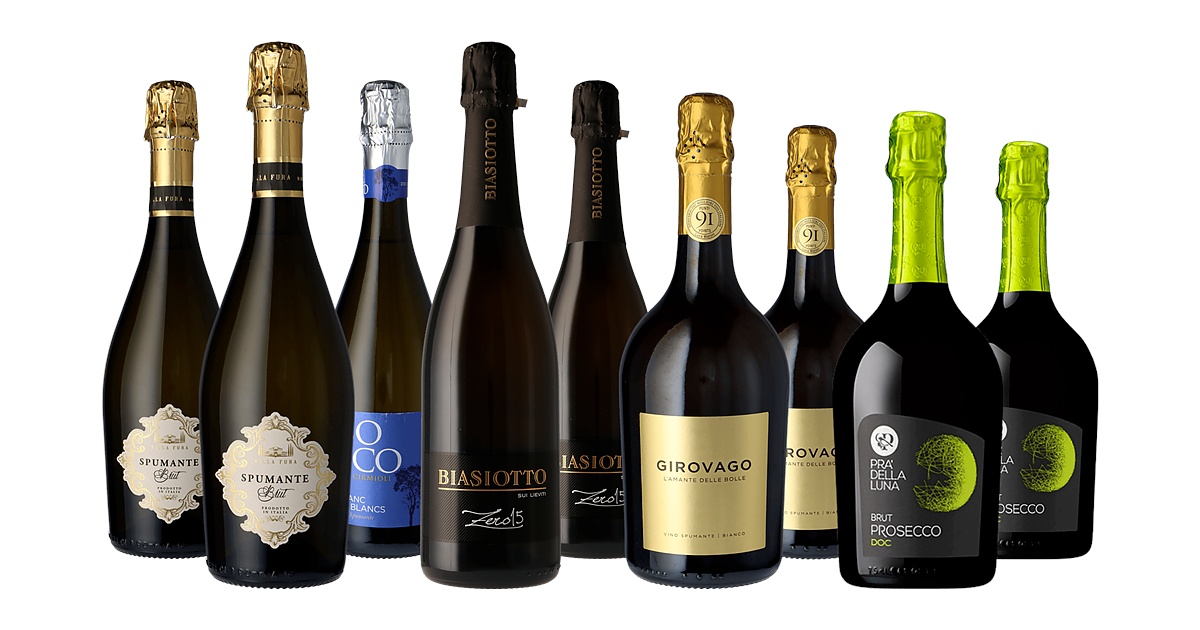 Vinlåda: Fynda italienskt bubbel - Köp online! | Vinoteket