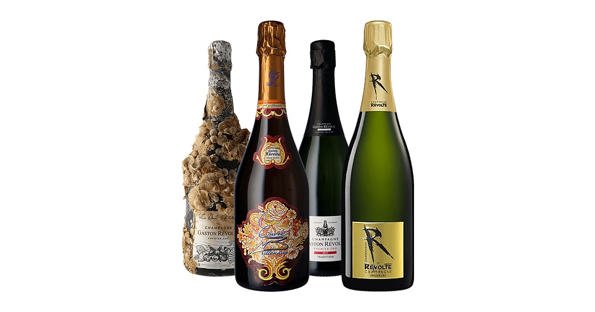 Vinlåda: Gaston Révolte Champagne Collection - Köp online! | Vinoteket