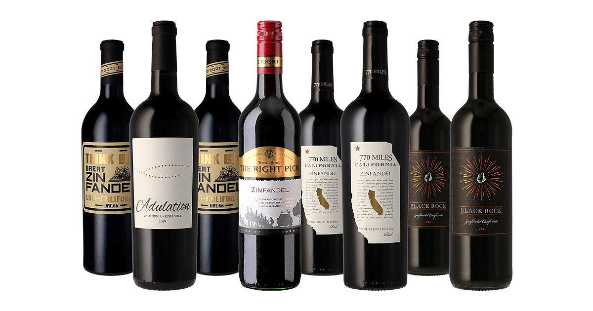 Vinlåda: Zinfandel från Kalifornien - Köp online! | Vinoteket