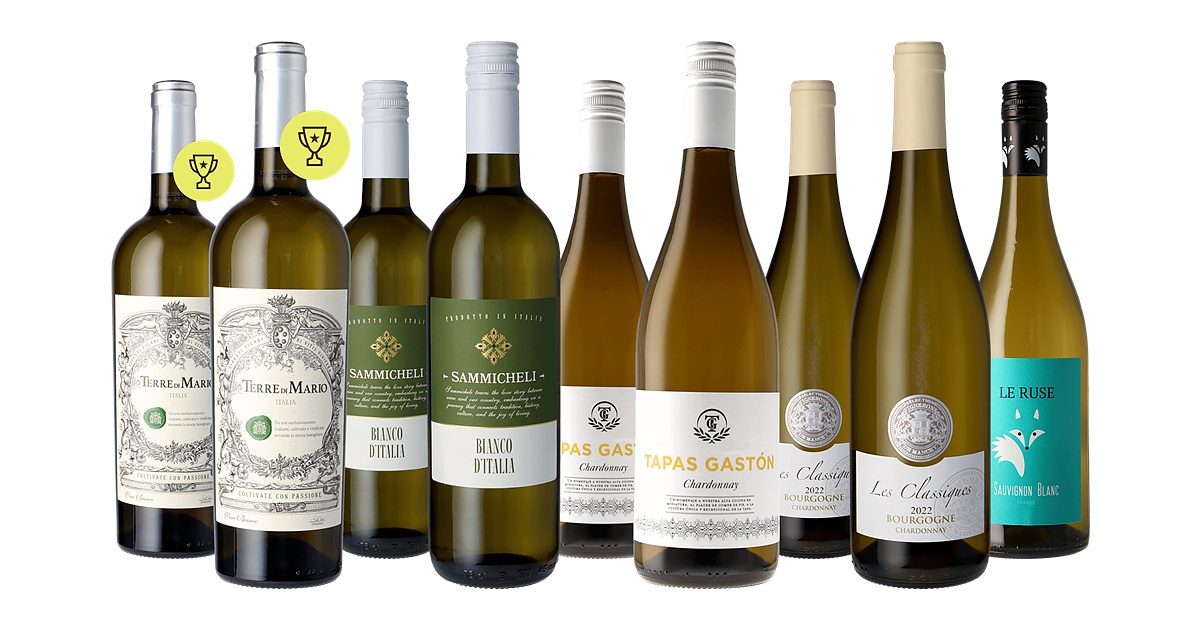 Vinlåda: Torrt vitt till pangpris - Köp online! | Vinoteket