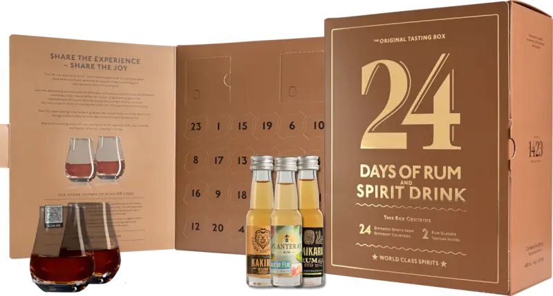 Romkalender - 24 Days of Rum and Spirits