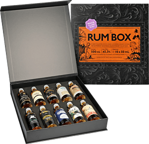 The Rum Box 10 x 50 ml premiumrom 