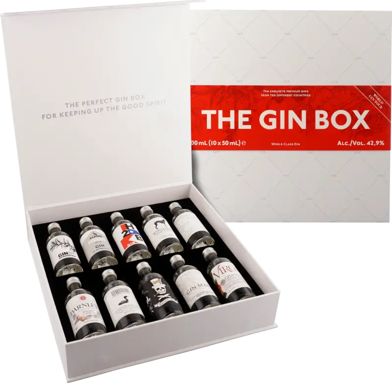 Gin Box – World Gin Tour 10 x 50 ml