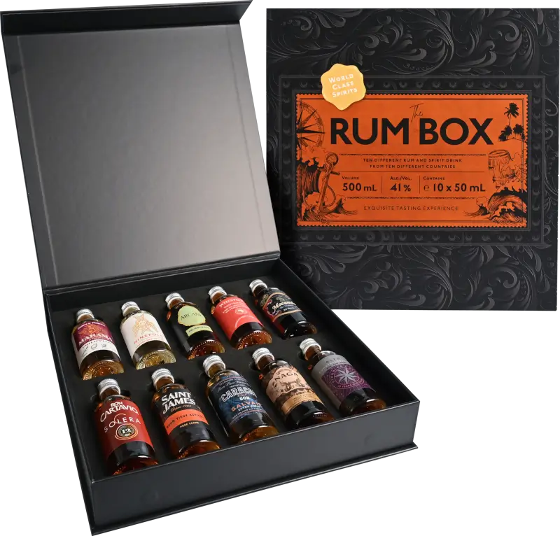 Rom Box Yellow Edition - 10 x 50 ml premiumrom 