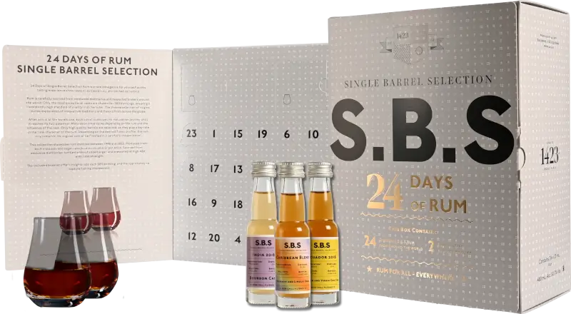 Romkalender - 24 Days of Rum Single Barrel Selection