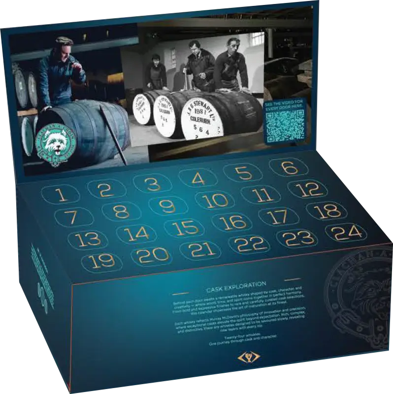 Adventskalender Murray McDavid Whisky