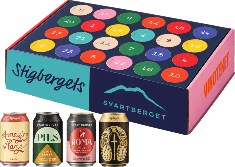 Vinotekets Ölkalender 2.0 24 x 33 cl