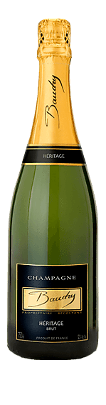 Champagne Baudry Brut Héritage NV (i trälåda) Pinot Noir 100% Pinot Noir Champagne