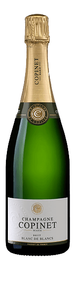 Champagne Copinet Blancs de Blanc Brut (i trälåda) Chardonnay 100% Chardonnay Champagne