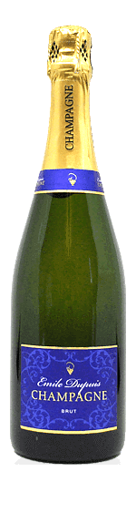 Champagne Emile Dupuis Brut NV (i trälåda) Chardonnay Chardonnay, Meunier, Pinot Noir Champagne