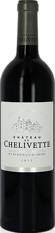 Château de Chelivette Bordeaux Supérieur AOP Rouge 2015 Merlot