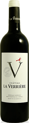 Château la Verriere Bordeaux Supérieur 2017 Merlot