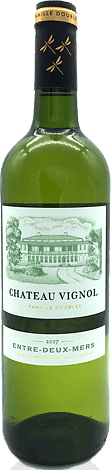 Château Vignol Entre-deux-Mers Blanc 2017 Sauvignon Blanc