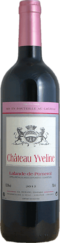 Château Yveline Lalande de Pomerol 2012 Merlot