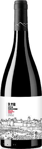 Cite de Carcassonne D118 Rouge 2017 Merlot