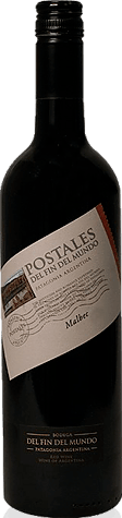Del Fin Del Mundo Postales Malbec Patagonia 2015 Malbec