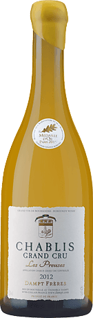 Domaine Dampt Chablis Grand Cru Les Preuses 2017 Chardonnay