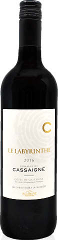 Domaine de Cassaigne Le Labyrinthe Rouge 2016 Merlot