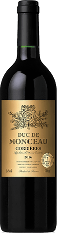 Duc de Monceau Corbières 2016 Shiraz-Syrah