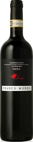 Franco Mondo Barbera d'Asti Superiore Nizza La Rose 2013 Barbera