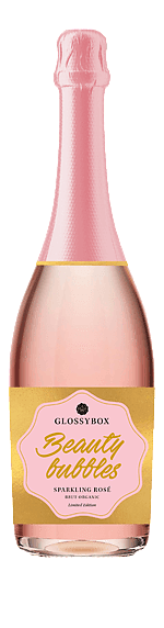Glossybox Beauty Bubbles Sparkling Rosé Brut Organic Ekologiska druvsorter från norra Italien Venetien
