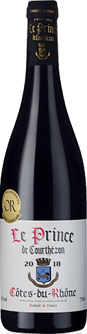Le Prince de Courthézon Côtes du Rhône 2018 Grenache