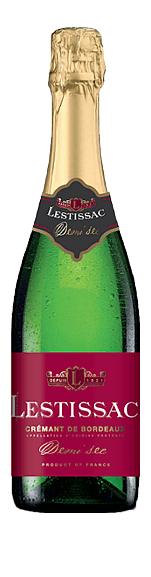 Lestissac Crémant de Bordeaux Demi Sec Cabernet Franc