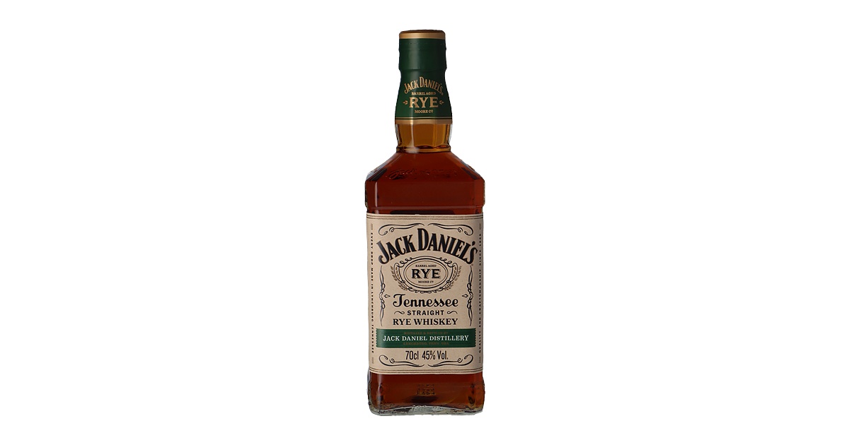 Jack Daniels Straight Rye Whiskey | Vinoteket