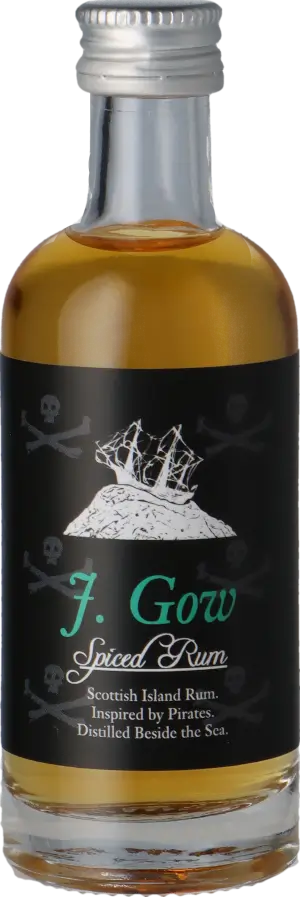 J. Gow Spiced Rum (50 ml) 