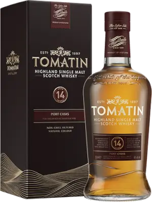 Tomatin 14 år Highland Single Malt Scotch Whisky Port Casks (20 ml) 