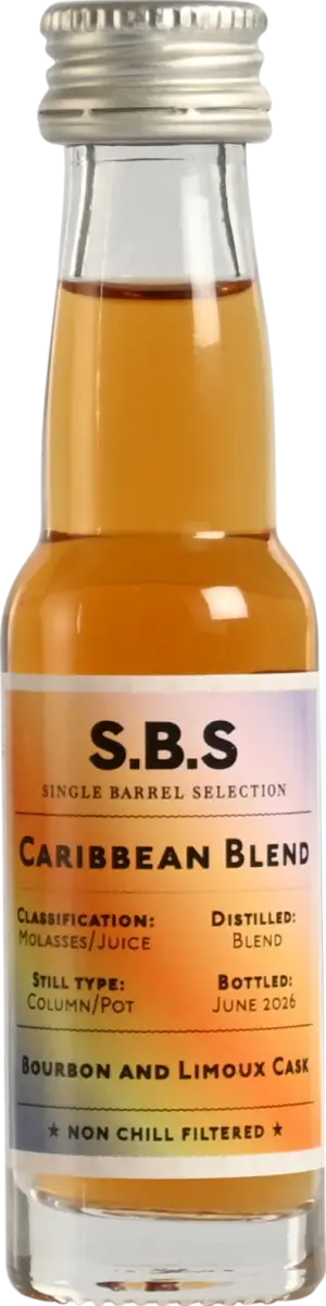 Caribbean Blend 6-14 YO Bourbon and Limoux Cask (20 ml) 