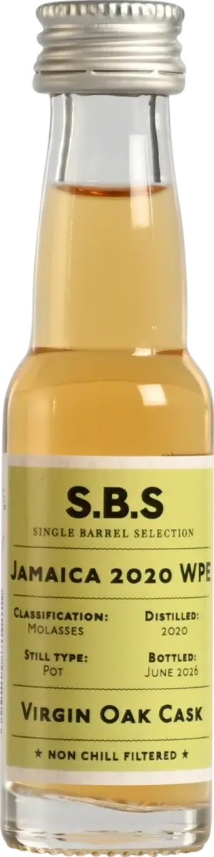 Jamaica 2020 6 YO Virgin Oak Cask (20 ml) 