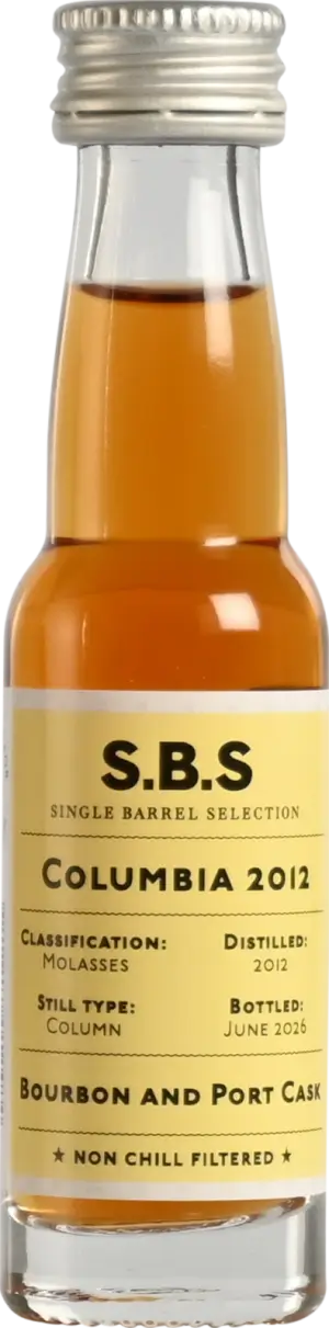 Colombia 14 YO 2012 Bourbon and Port Cask (20 ml) 