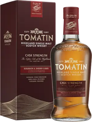 Tomatin Single Malt Cask Strength Bourbon & Sherry Cask (20 ml) 