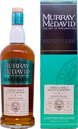 Glenallachie 9 YO - 1st Fill Barolo - Murray McDavid (20 ml) 