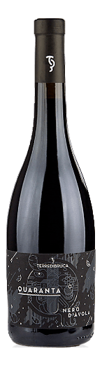 Terre di Bruca Quaranta Nero d'Avola 2018 Nero d'Avola 100% Nero d'Avola Sicilien