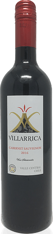 Villarrica Cabernet Sauvignon 2016 Cabernet Sauvignon