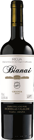 Bianai Crianza 2010 Tempranillo