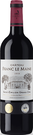 Château Franc Le Maine Saint-Émilion Grand Cru 2010 Blend