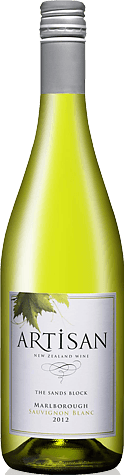 Artisan The Sands Block Sauvignon Blanc 2012 Sauvignon Blanc