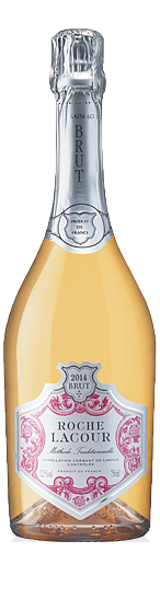 Roche Lacour Rose Crémant De Limoux 2017 Chardonnay 45% Chardonnay, 45% Chenin Blanc, 10% Pinot Noir Languedoc-Roussillon